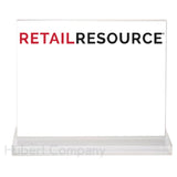 Hubert 61576 - Premium Sign Holder, 7" X 5-1/2"H, Acrylic
