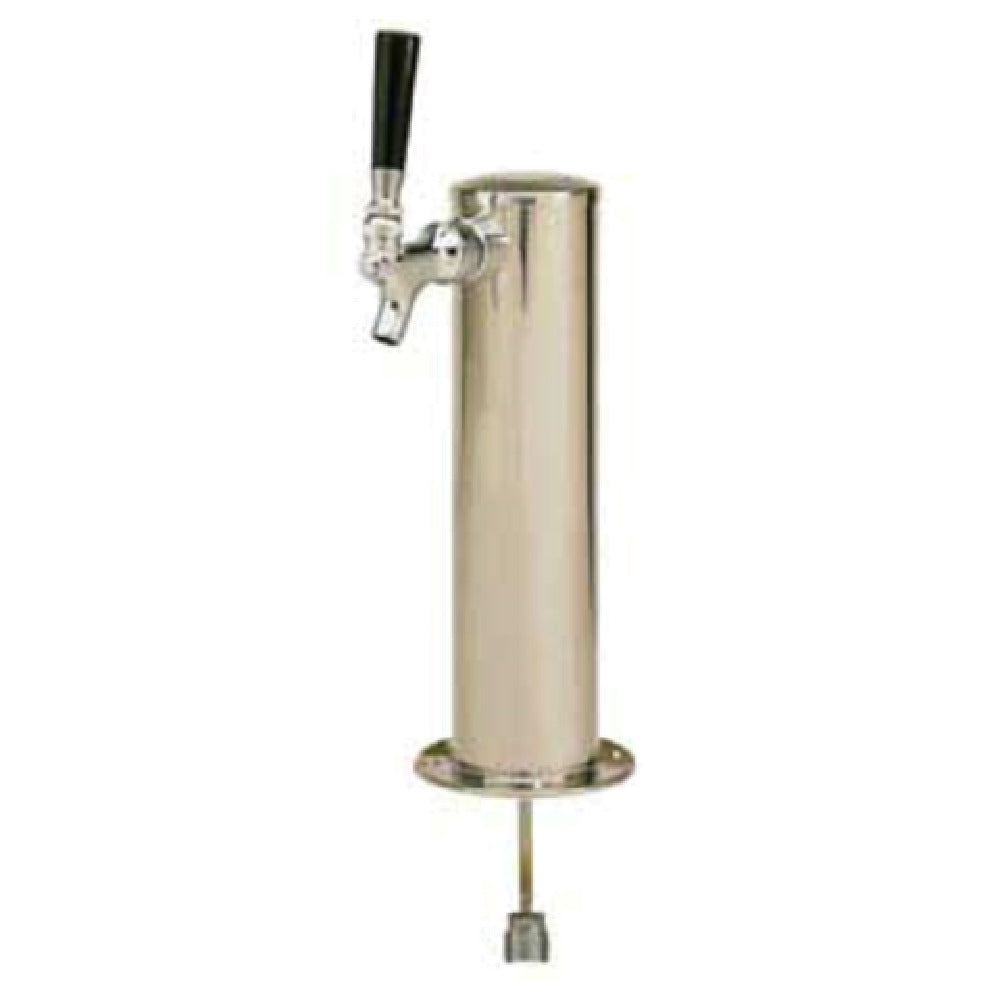 Micro Matic D4743S Column Draft Beer Tower Countertop 3" Dia. X 12-1/4"H