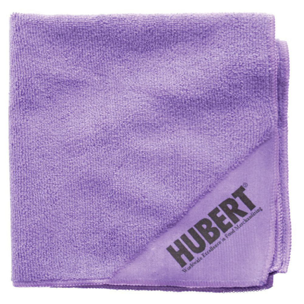 Hubert 66537 - Allergen Awareness Microfiber Scrubbing Cloth, 16" X 16", Electromagnetic Charged Fibers