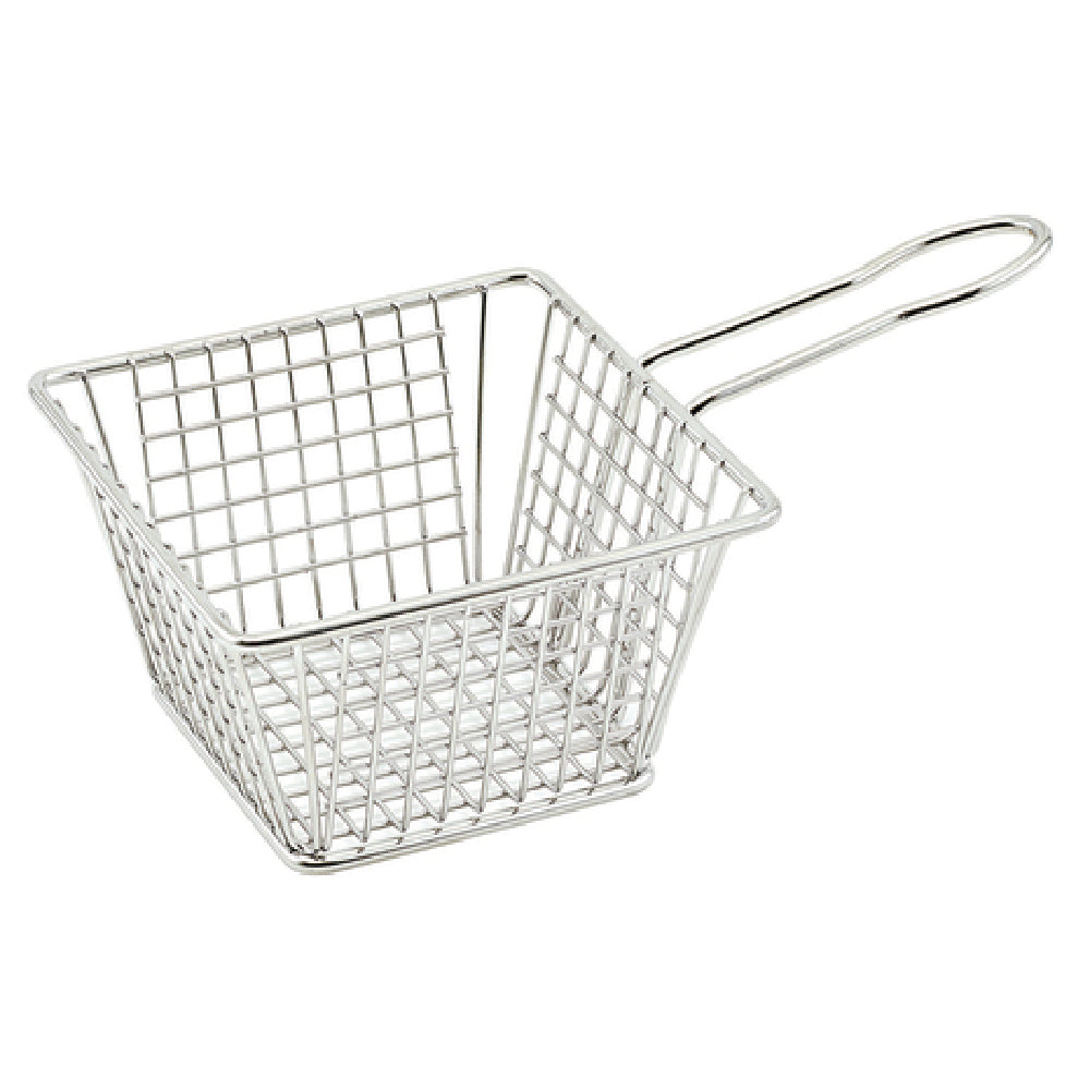 Winco FBM-554S Mini Fry Basket 5" X 5" X 3"H Square