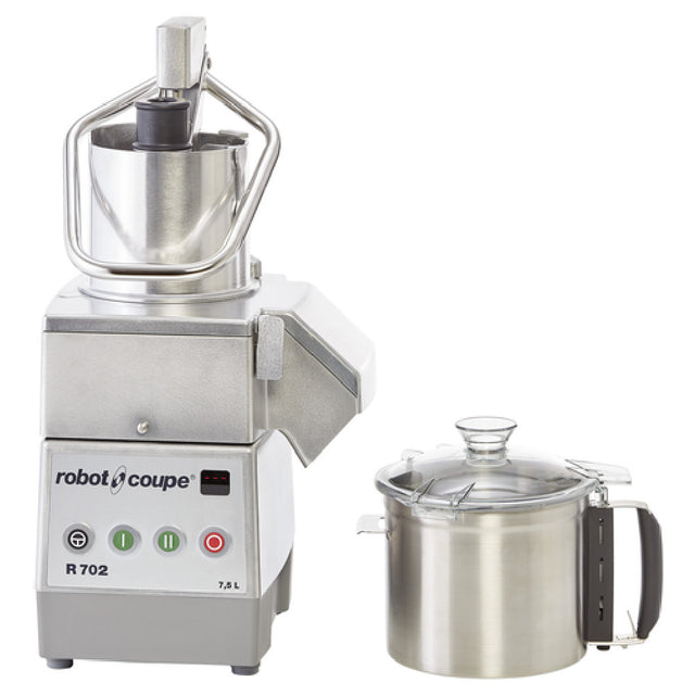 Robot Coupe R702 Combination Food Processor 7.5 Liter Stainless Steel Bowl With Handle