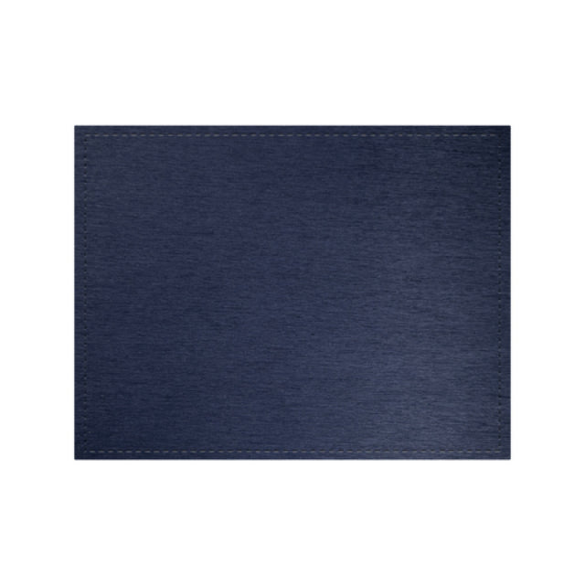 Risch TABLEMAT-STERLING 17X13 Sterling Shimmer Metallic Table Mat (specify Color)