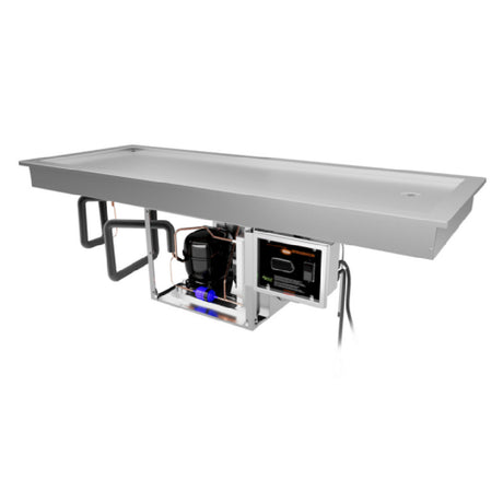 Hatco FTBP-S3 Drop-In Slim Frost Top 80.81"L Accommodates (3) Full Size Sheet Pans