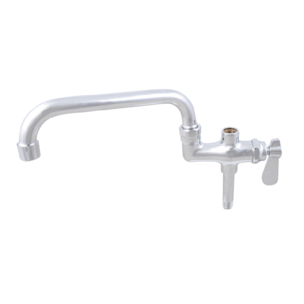 John Boos PB-AD-14LF Add-On-Faucet 14" Swing Spout Fits On PB-PRW-1LF Or PB-PRD-2LF Pre-rinse Units (LEAD FREE FAUCET)