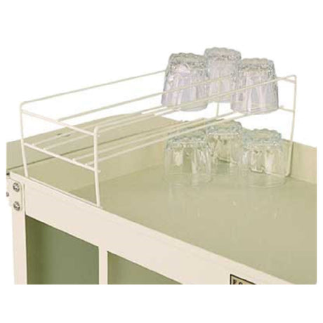 Forbes Industries 2331-B Glass Rack Vinyl Dipped Fits Front To Back