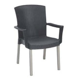 Grosfillex 45903002 Havana Classic Stacking Armchair Designed For Outdoor Use