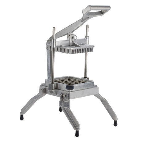 Global Solutions By Nemco GS4200-C Lettuce Chopper 1/2" X 1/2" Cut Aluminum Body With Push-down Handle & Non-skid Feet