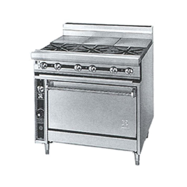 Jade Range JTRH-3ST-36C Titan™ Heavy Duty Range Gas 36"