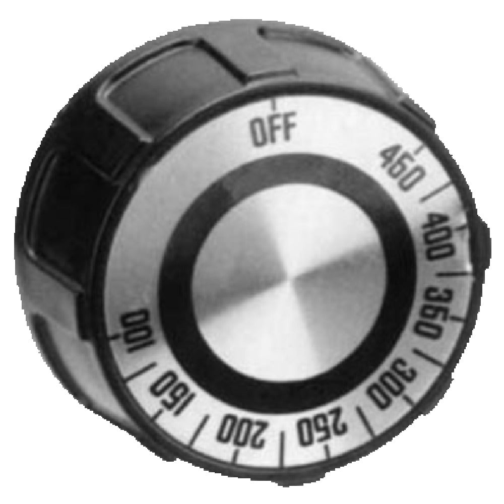 Franklin Machine Products 170-1160 Thermostat Dial 100° To 450° F Temperature Range Flat Right In "off" Position