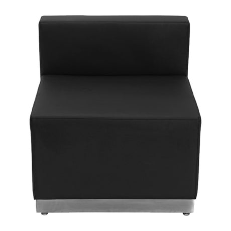 Flash Furniture ZB-803-CHAIR-BK-GG Hercules Alon Series Chair Modular LeatherSoft Upholstery