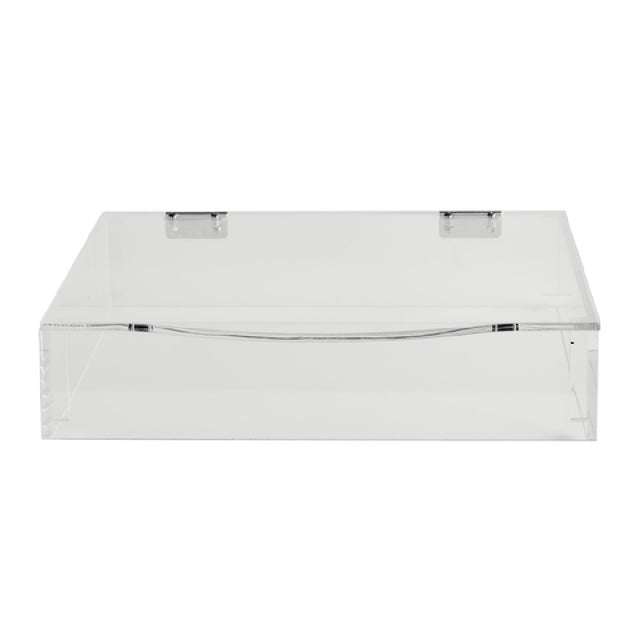 Steelite DWFB14CVRH Fusion Buffet Hinged Lid 14.0"L Acrylic