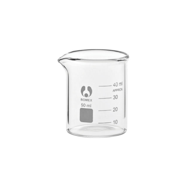 Steelite UR90104 Beaker 2.0 Oz (H 2-1/4" M 2" T 2" B 2") Soda Lime