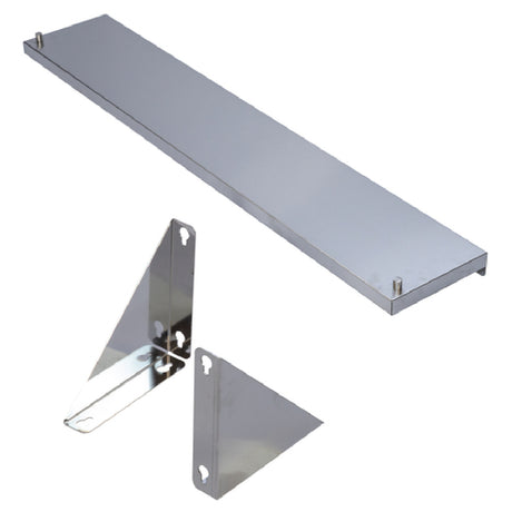 Serv-Ware CBK-3 - Serv-Ware - Electric Cooking - EST3-1 Cutting Board Kit - Dimensions: 44" W X 7" D X 5⁄8" H - Materials: Stainless Steel Construction With Removable Cutting Board