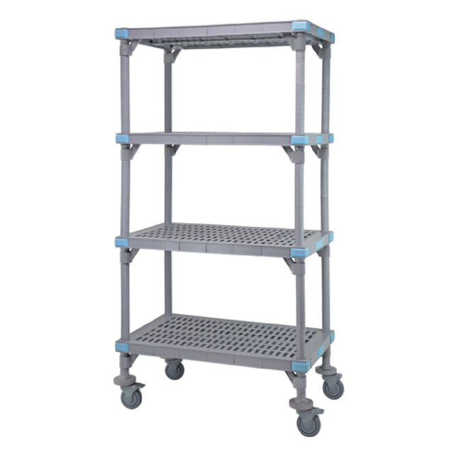 Quantum QPM242486VS-4 Millenia Shelving Unit Mobile 24"W X 24"D X 86"H