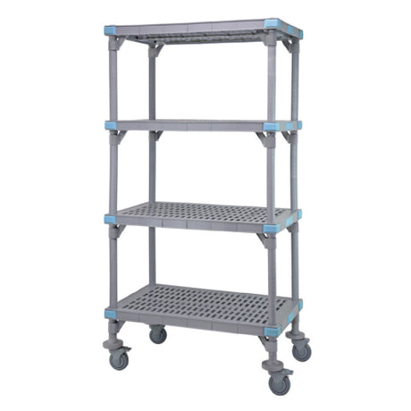 Quantum QPM213674VS-4 Millenia Shelving Unit Mobile 36"W X 21"D X 74"H