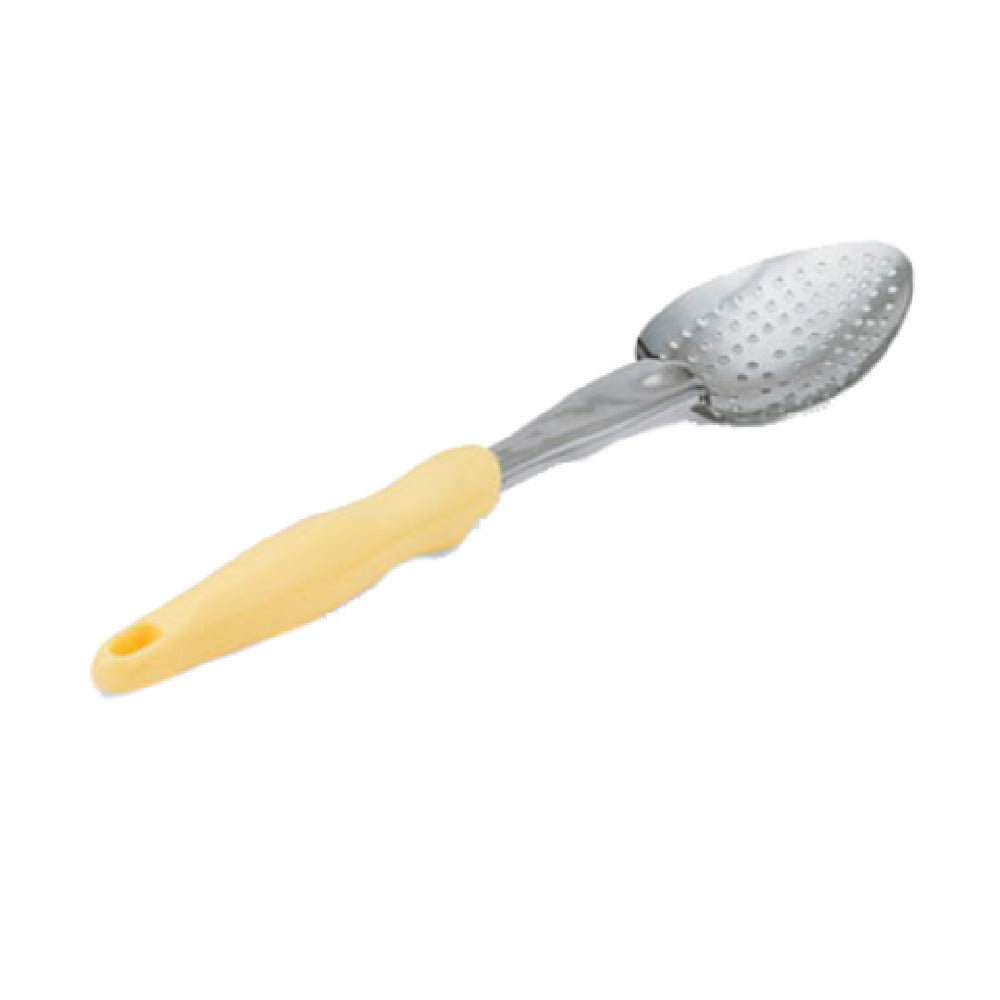 Vollrath 6414050 Ergo Grip™ Heavy Duty Spoon Yellow Nylon Ergonomic Handle Equipped With All-natural Antimicrobial