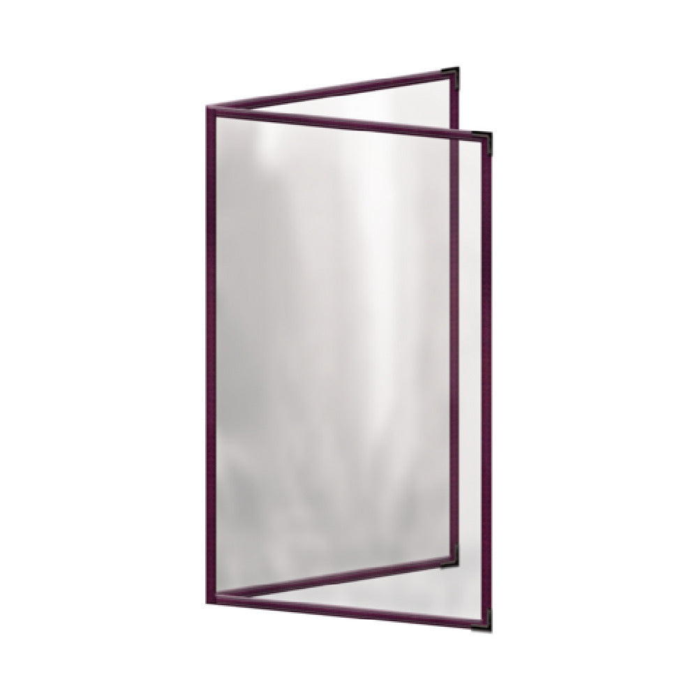 Risch TED 8.5X14-NYLON Deluxe Sewn Nylon Menu Cover (specify Color) 8-1/2" X 14"