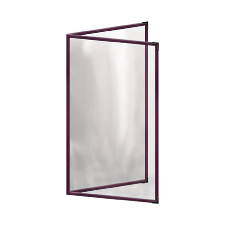 Risch TED 8.5X14-NYLON Deluxe Sewn Nylon Menu Cover (specify Color) 8-1/2" X 14"