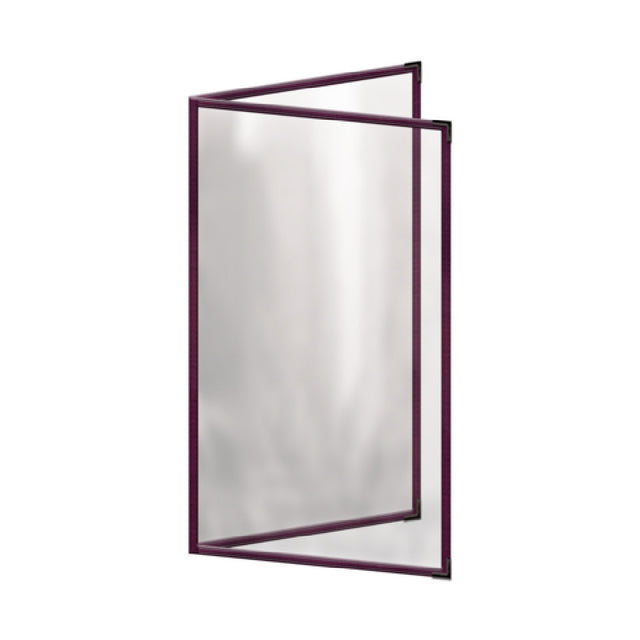 Risch TED 8.5X14-NYLON Deluxe Sewn Nylon Menu Cover (specify Color) 8-1/2" X 14"