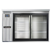 Continental Refrigerator BB50SNSSSGD Refrigerated Back Bar Cooler Shallow Depth