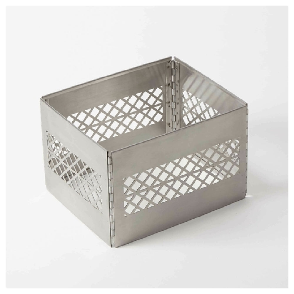 American Metalcraft KSMC10 Milk Crate 1/2-size 12-1/8"L X 10"W X 8-1/8"H