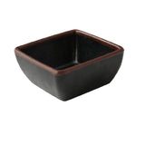 Yanco NA-5004BK Nature Art Condiment Server 3-1/2"W X 3-1/2"D X 1-1/2"H 5 Oz