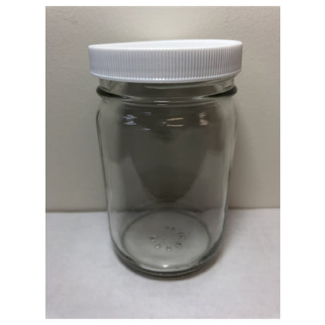 Buccaneer Container Corp 1012012010 (Buccaneer) Glass Mason Jar 12 Oz. Smooth