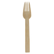 PacknWood 210CVBJN1 - Fork, 6.69"L, Bamboo