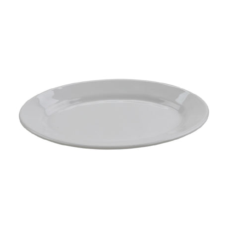 GET Enterprises OP-911-AM-W Arctic Mill Platter 9-1/4" X 6-1/4" Oval