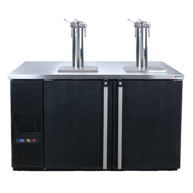 Micro Matic MDD58W-E-A Pro-Line™ E-Series™ Dual Temperature Wine Cooler Dispenser