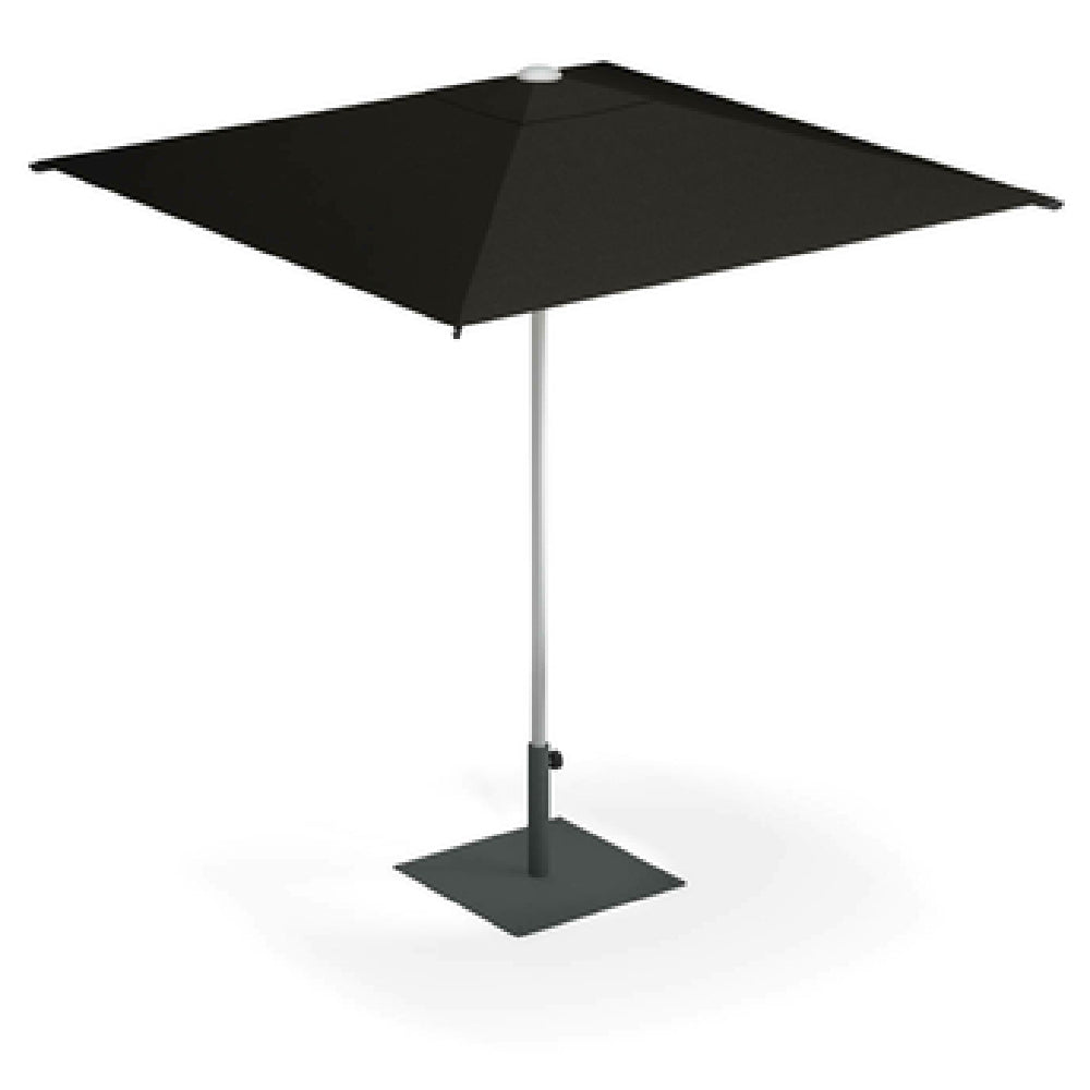 Emuamericas Llc 980FG-BK Shade Umbrella 6-1/2 Ft. Square Top