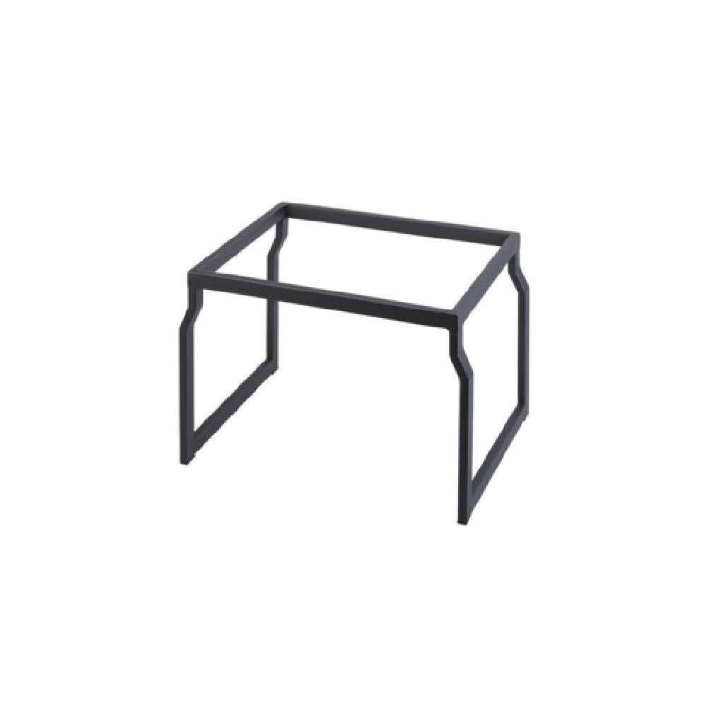 FOH BRI032BKS18 Smart Buffet Ware® T-Collection Riser 10" Half Size