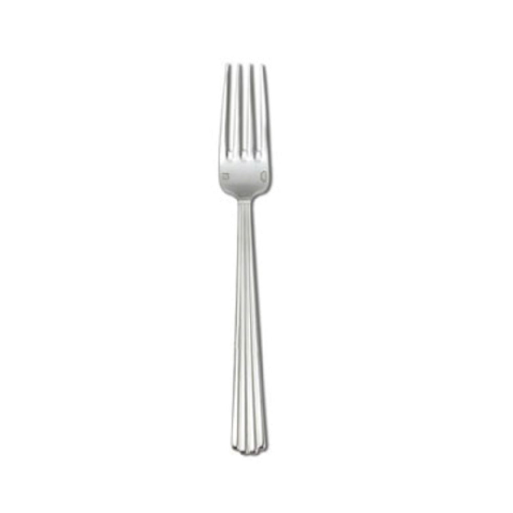 1880 Hospitality V024FDIF Oneida® European Table Fork 7-3/4" Pillared Handle