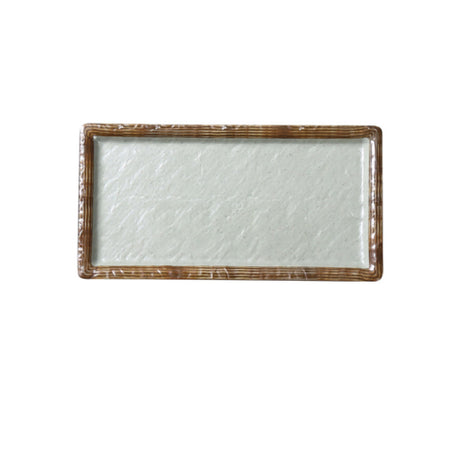 Yanco YO-3011 Yoto Sushi Plate 11"L X 5-1/2"W X 3/4"H Rectangular