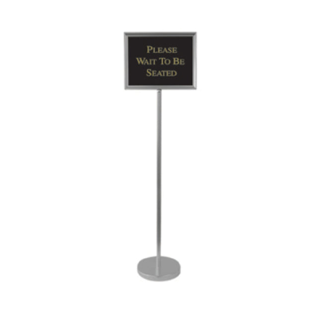 Aarco TY-2CH Director Sign Stand 54"H Overall 15"W X 12"H