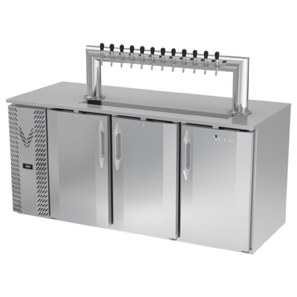 Victory VDD72HC-S-12T - Direct Draw Dispenser, 72"W X 30-1/8"D X 49-7/8"H, 23.643 Cu. Ft.