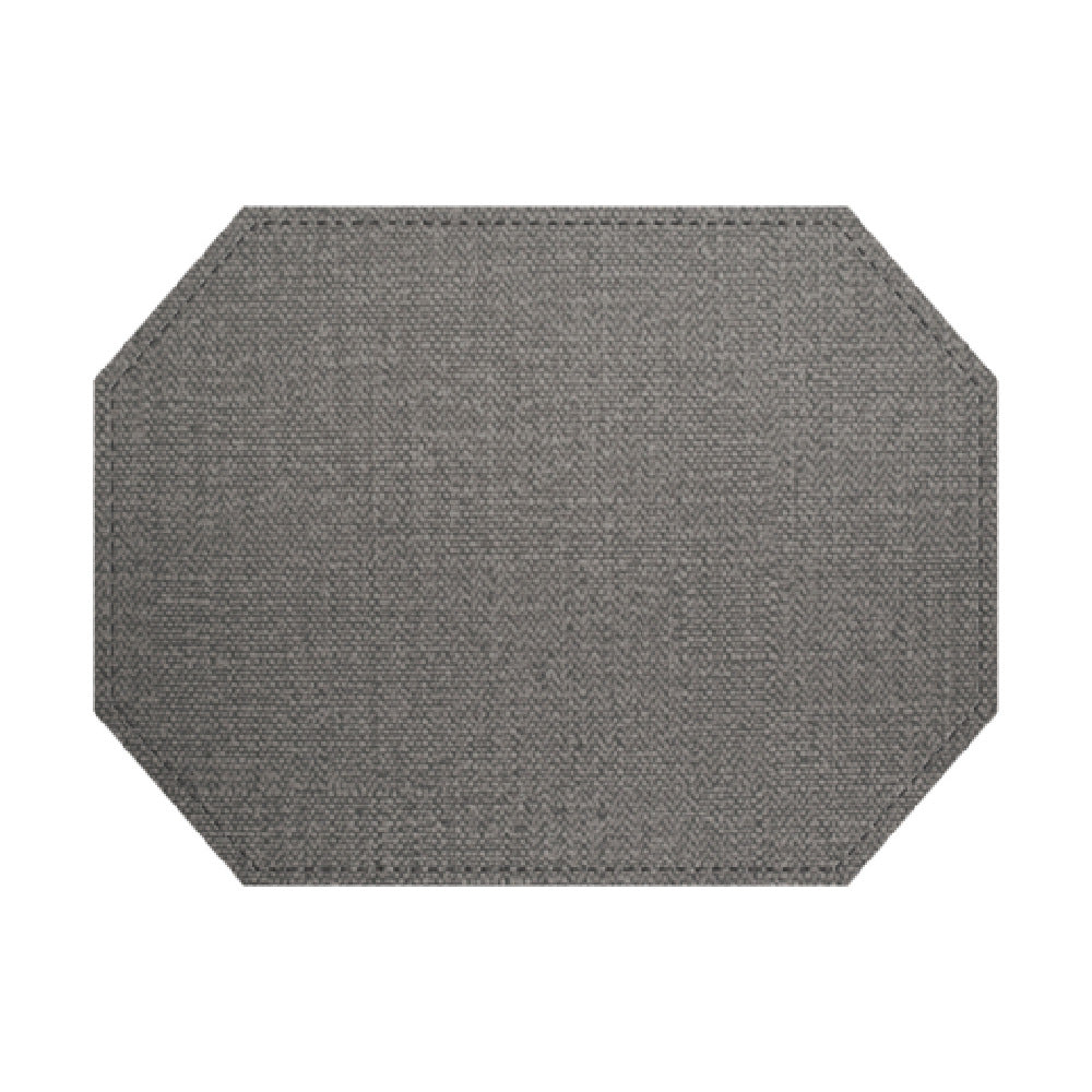 Risch PLACEMATDXOCT-MILAN 16X12 Milan Simulated Woven Vinyl Premium Sewn Placemat (specify Color)