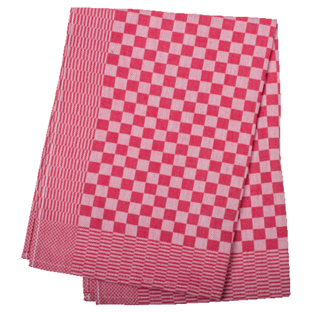 JB Prince A300 R5 Side Towel 25-1/2"L X 17-3/4"W Checkered Pattern