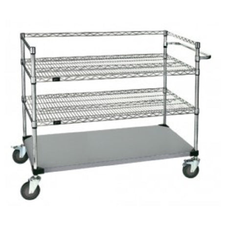 Quantum WRSC3-42-2436FS Utility Cart 3-sided Frame 36"W X 24"D X 48"H