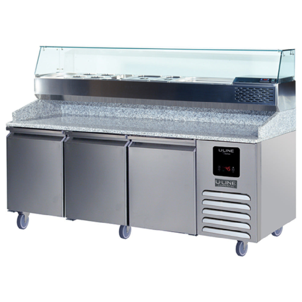 U-Line Corporation UCPP588-SS61A (QUICK SHIP) U-Line Commercial Refrigerated Pizza Prep Table