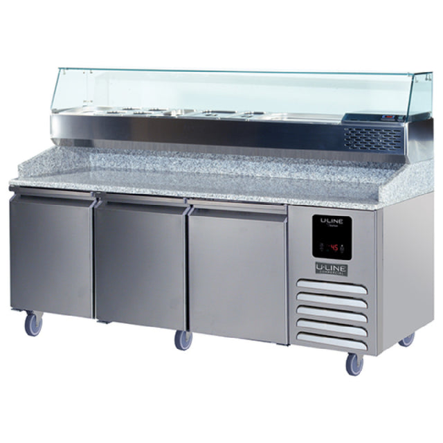 U-Line Corporation UCPP588-SS61A (QUICK SHIP) U-Line Commercial Refrigerated Pizza Prep Table