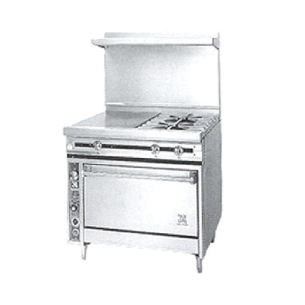 Jade Range JTRH-2-1HT-36_NAT Titan™ Heavy Duty Range Gas 36"