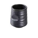 Yanco DB-9303 Diamond Black Tea Cup 10 Oz. 3-1/8" Dia. X 3-3/4"H