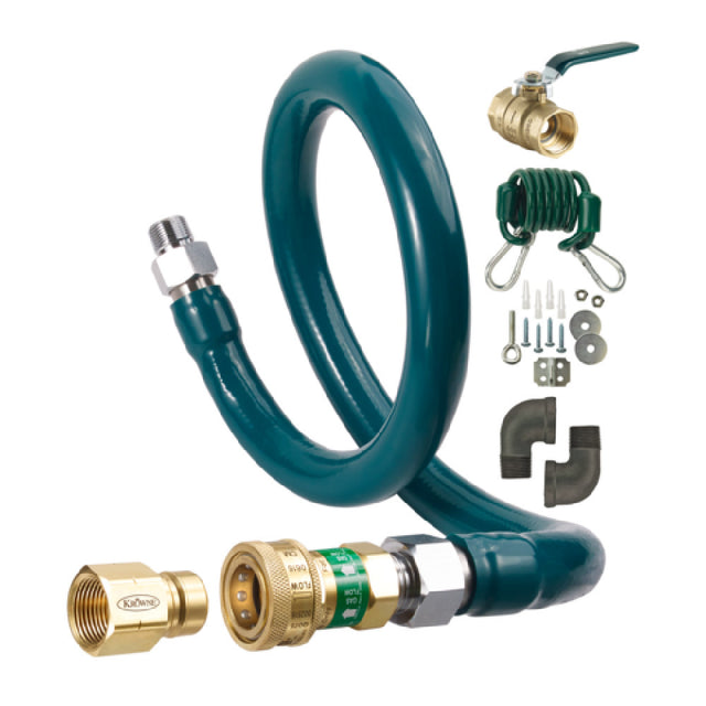 Krowne M12572K Royal Series Moveable Gas Connection Kit 1-1/4” I.D. 72” Long