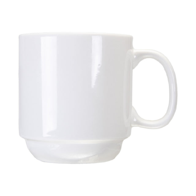 International Tableware 9616W Mug 16 Oz. 3-5/8" Dia. X 4"H