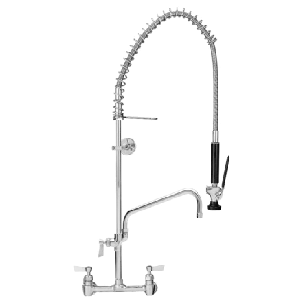 Fisher 52930 Pre-Rinse Unit 8" Backsplash Mount With 6" Swing Spout