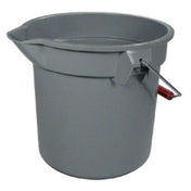 Rubbermaid FG261400GRAY - BRUTE® Bucket, 14 Quart, 12" Dia. X 11-1/4"H
