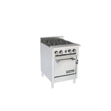 Venancio USA R24CO-24B_NAT - Restaurant Range, Gas, 24"W