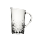 Steelite P55332 Jug 48.0 Oz. (H 8-1/2" M 7-3/8" T 5" B 4-1/4") Soda Lime