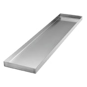 Hubert 56766 - Display Tray, 6"W X 26.75"D X 1"H, 18/10 Stainless Steel